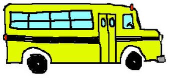 cartoon drawing of schoobus cartoon drawing of schoobus